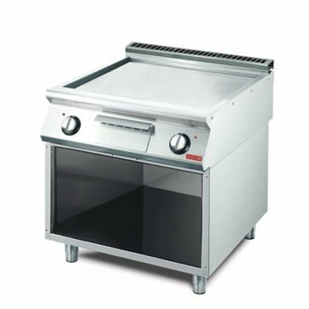 Gastro M 700 Elektrische Grillplatte GM70/80 FTES-CR, glatt, verchromt
