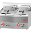 Gastro M Elektro Fritteuse 2x10L, 600x600x280mm, 15kW, 400V