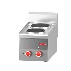 Gastro M Elektroherd, 2 Platten, 300x600x280 mm, 3 kW, 400V
