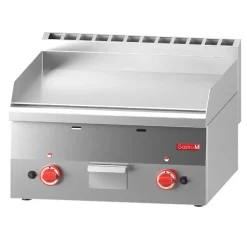 Gastro M Gas Grillplate glatt 600x600x280mm, 10,4kW