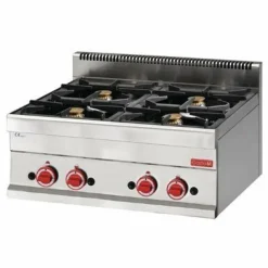 Gastro M Gasherd 4 Brenner, 400x650x280mm, 17,2kW