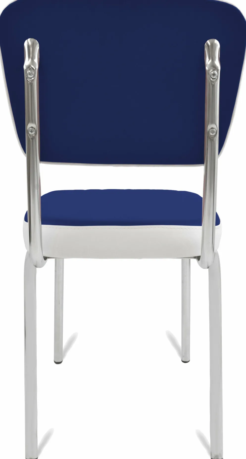 Gastronomie Cafe Stuhl California blau, weiss