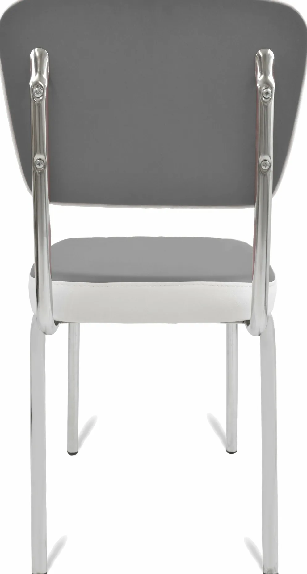 Gastronomie Cafe Stuhl California grau, weiss