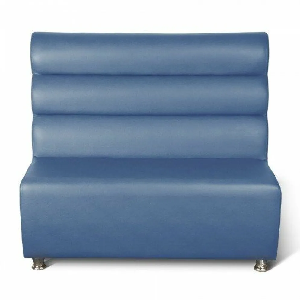 Gastronomie Sitzbank GALA blau, 120 cm