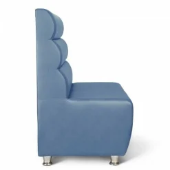 Gastronomie Sitzbank GALA blau, 120 cm