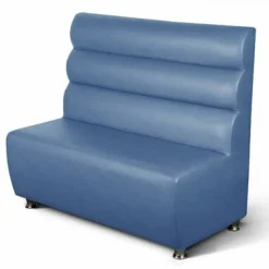 Gastronomie Sitzbank GALA blau, 120 cm