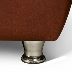Gastronomie Sitzbank GALA braun mit beige 120 cm