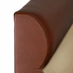 Gastronomie Sitzbank GALA braun mit beige 120 cm