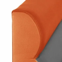 Gastronomie Sitzbank GALA Orange/Grau, Länge 120 cm