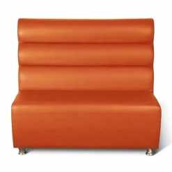 Gastronomie Sitzbank GALA orange, 120 cm