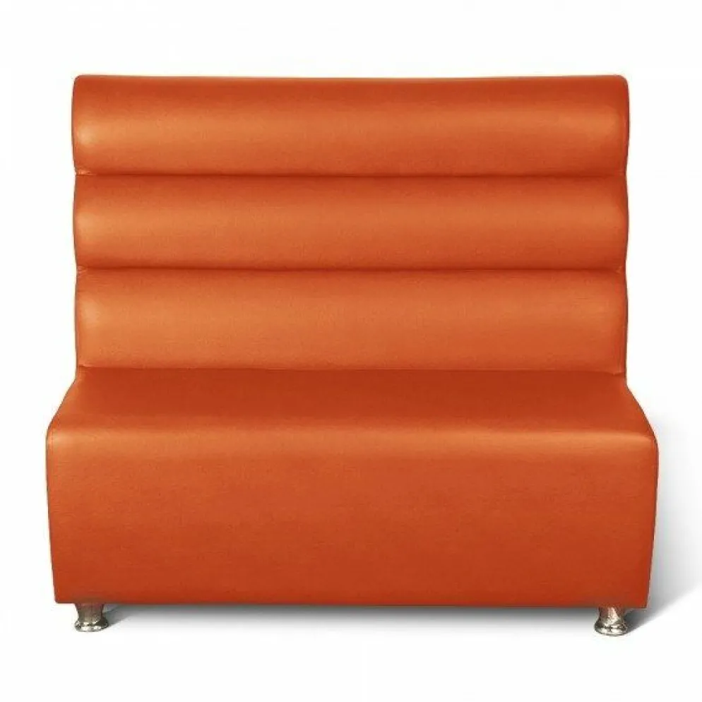 Gastronomie Sitzbank GALA orange, 120 cm