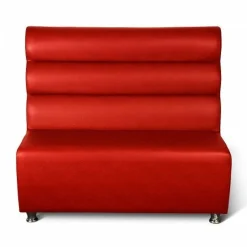 Gastronomie Sitzbank GALA rot, Länge 120 cm