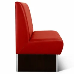 Gastronomie Sitzbank Woody rot, Länge 120 cm