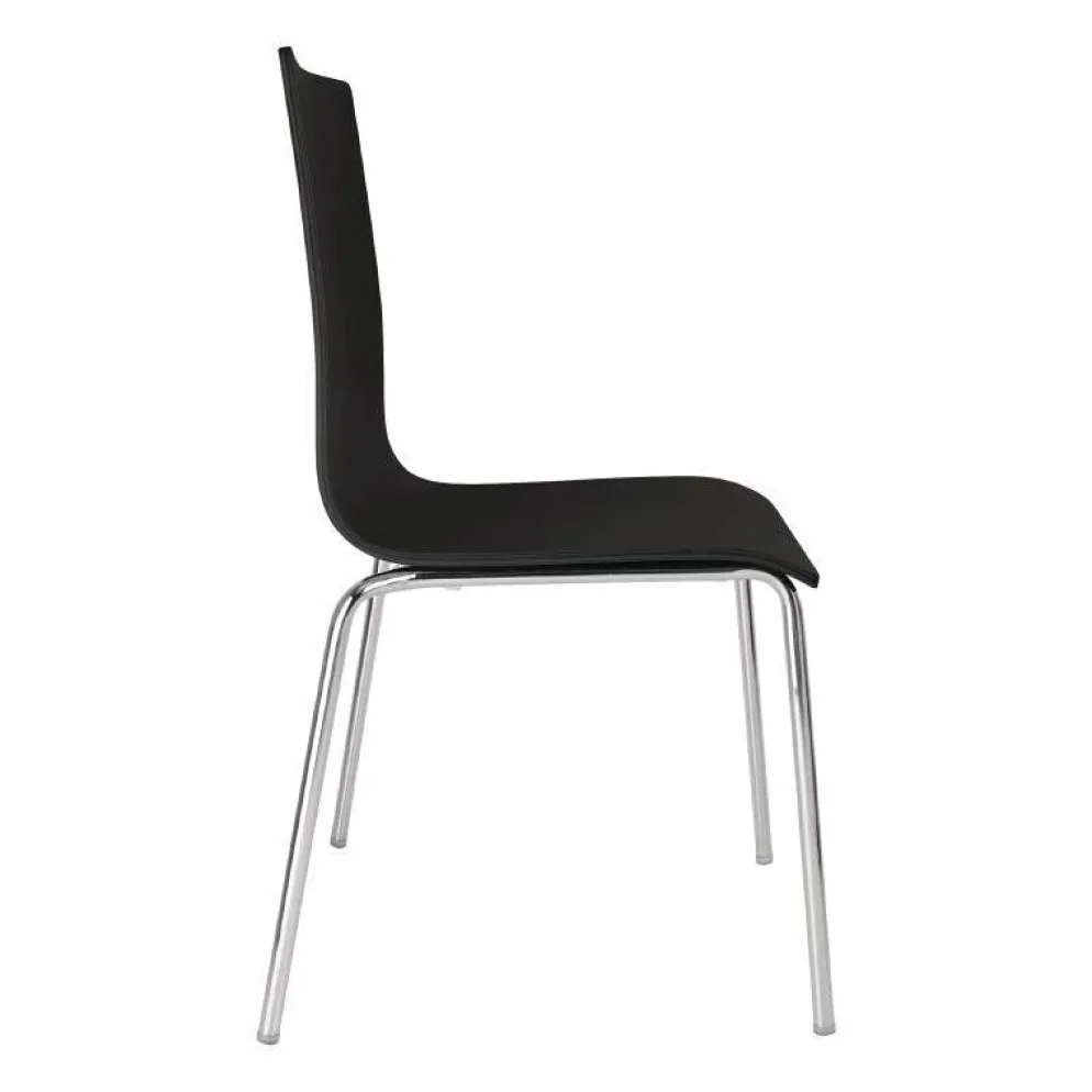 Gastronomie Stuhl stapelbar Atlas 130ST Schwarz