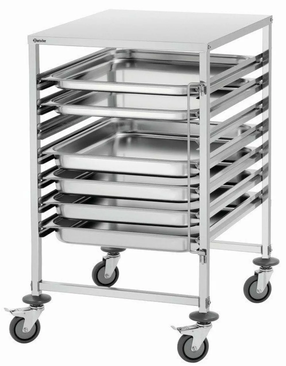 Gastronormwagen AGN700-2/1 ,655x740x1010 mm