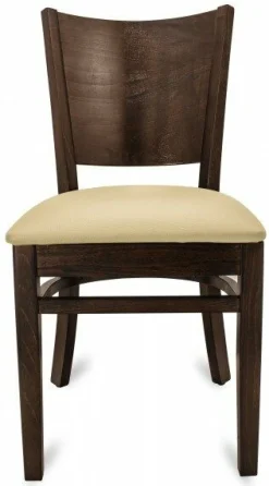 Gastro Restaurantstuhl Elan Sitz in beige