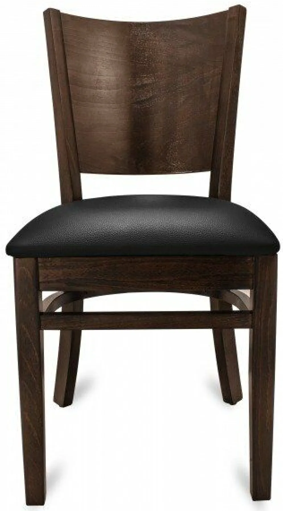 Gastro Restaurantstuhl Elan Sitz in schwarz