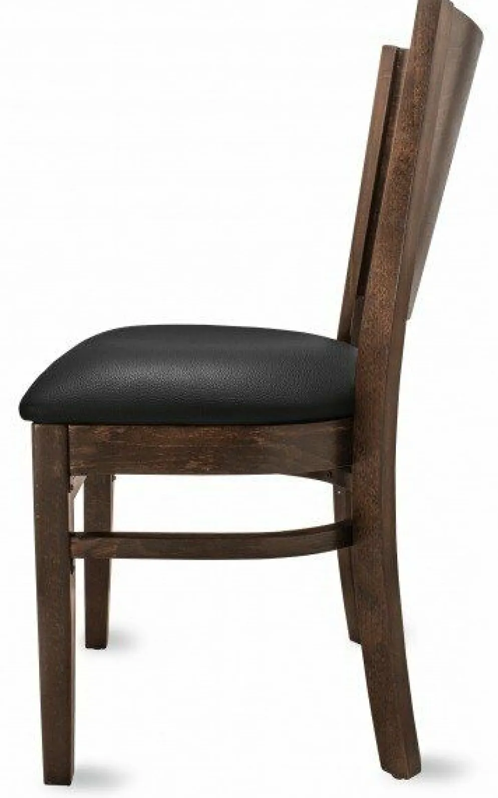 Gastro Restaurantstuhl Elan Sitz in schwarz