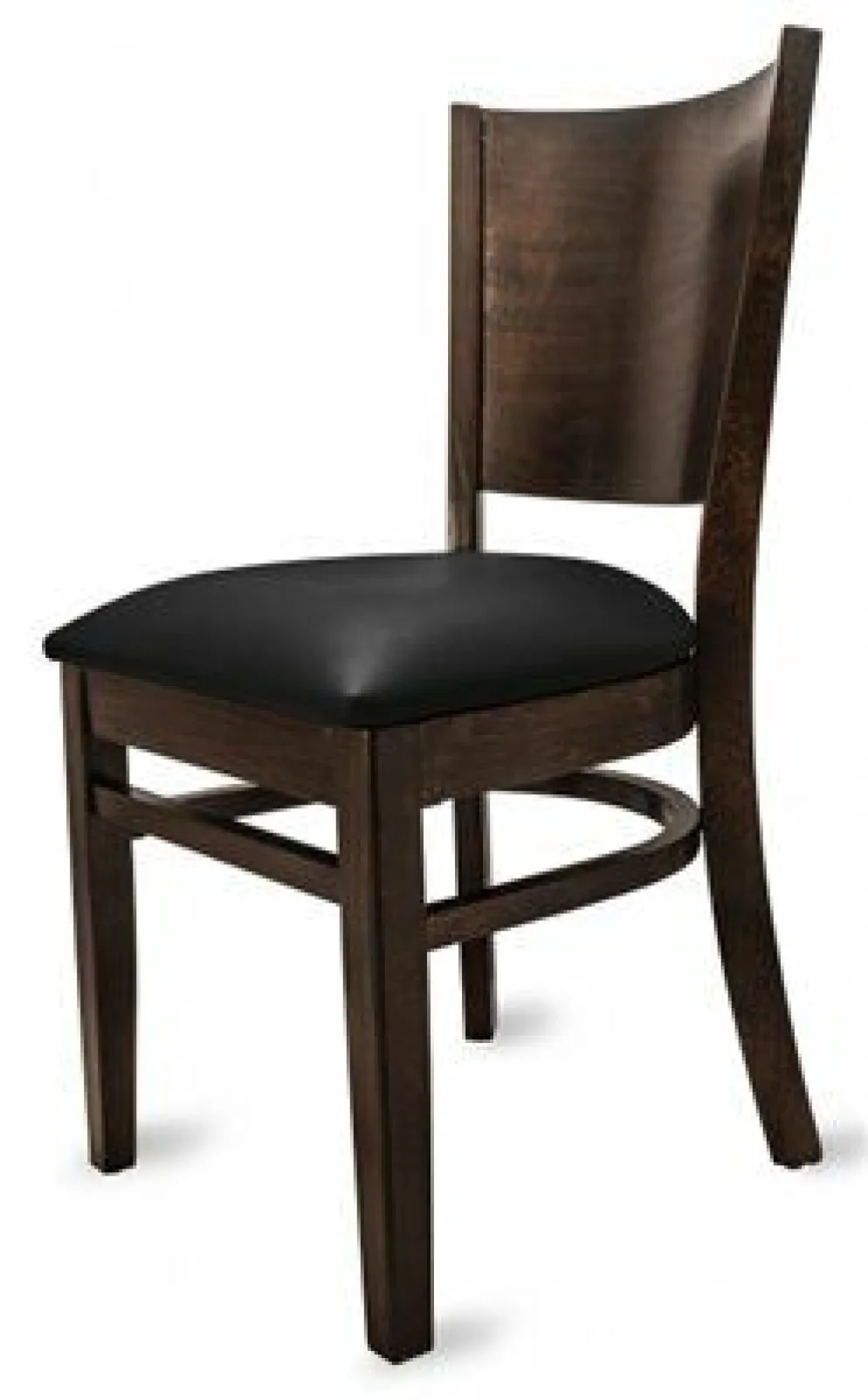 Gastro Restaurantstuhl Elan Sitz in schwarz