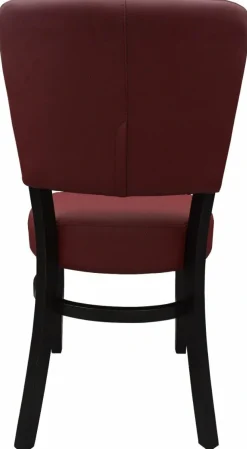 Gastro Restaurantstuhl Randy OS Bordeaux, Beizton Wenge