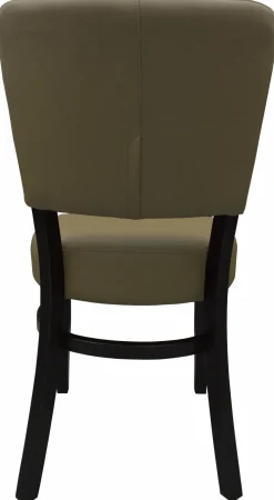 Gastro Restaurantstuhl Randy OS Beige, Beizton Wenge