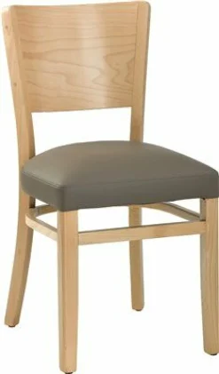 Gastro Stuhl Celina grau, Beizton Natur