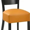Gastro Stuhl Celina orange, Beizton Wenge