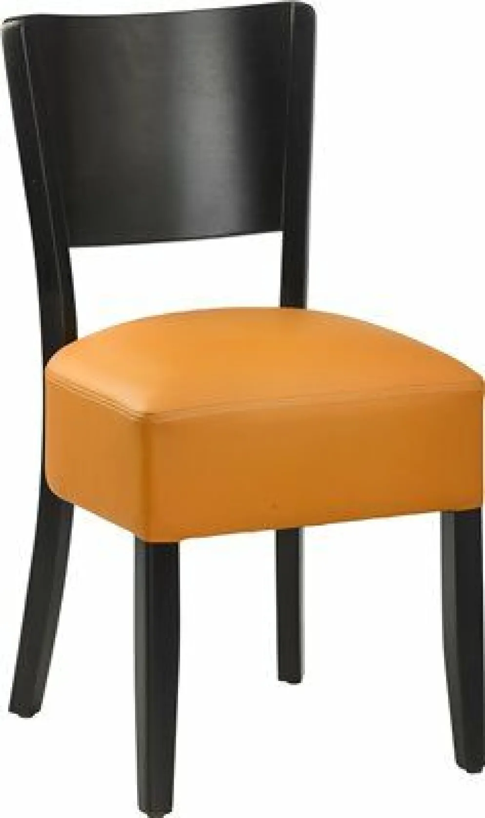Gastro Stuhl Celina orange, Beizton Wenge