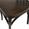 Gastro Stuhl Molly-A mit Armlehne in Nussbaum