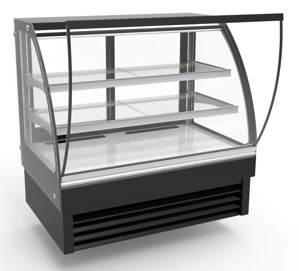Gebäckvitrine Kühlvitrine CS120, 1200x680x1200mm