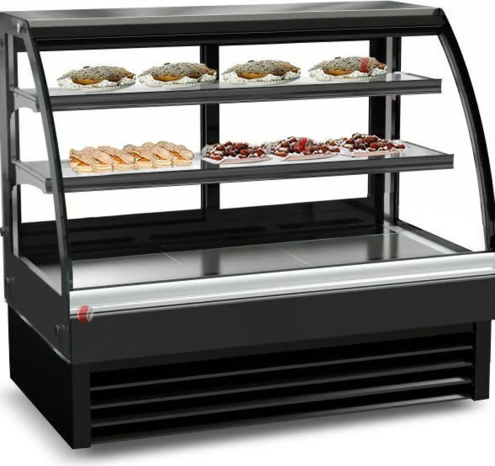 Gebäckvitrine Kühlvitrine CS120, 1200x680x1200mm