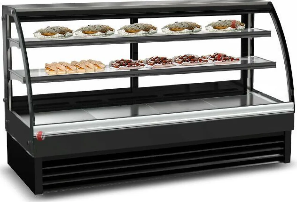 Gebäckvitrine Kühlvitrine CS200, 2000x680x1200mm