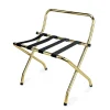 Gepäckablage mit Wandschutz, titanium gold, 59 x 59,5 x 61/79,5 cm, verchromt, Nylon