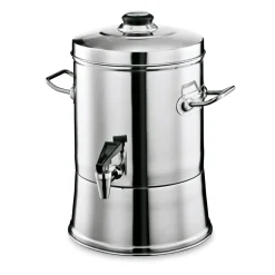 Getränkebehälter, 25 Liter, Ø 24 cm, Chromnickelstahl