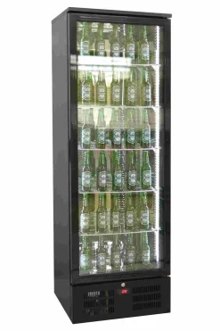 Getränke Glastürkühlschrank Barkühler 293L, Breite 600mm