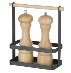 Gewürz/Besteckhalter schwarz 230x100x240 mm