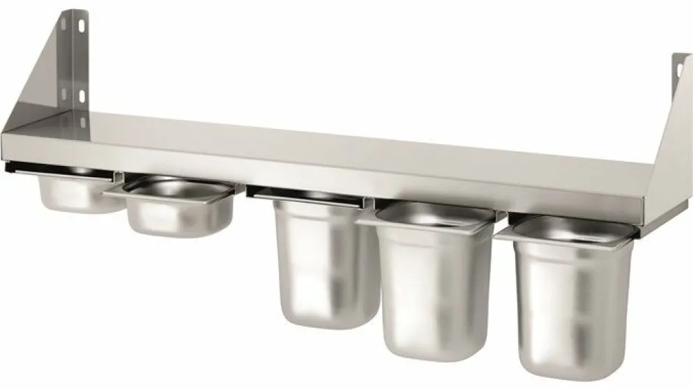 Gewürzbord, 5x1/6GN,1000x200x150 mm