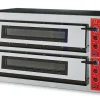 GGF Profi Pizzaofen 2 Backkammern, 18 kW für 12x Ø36cm Pizzen