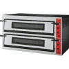 GGF Profi Pizzaofen Vollschamott für 12x Ø36cm Pizzen, 18 kW