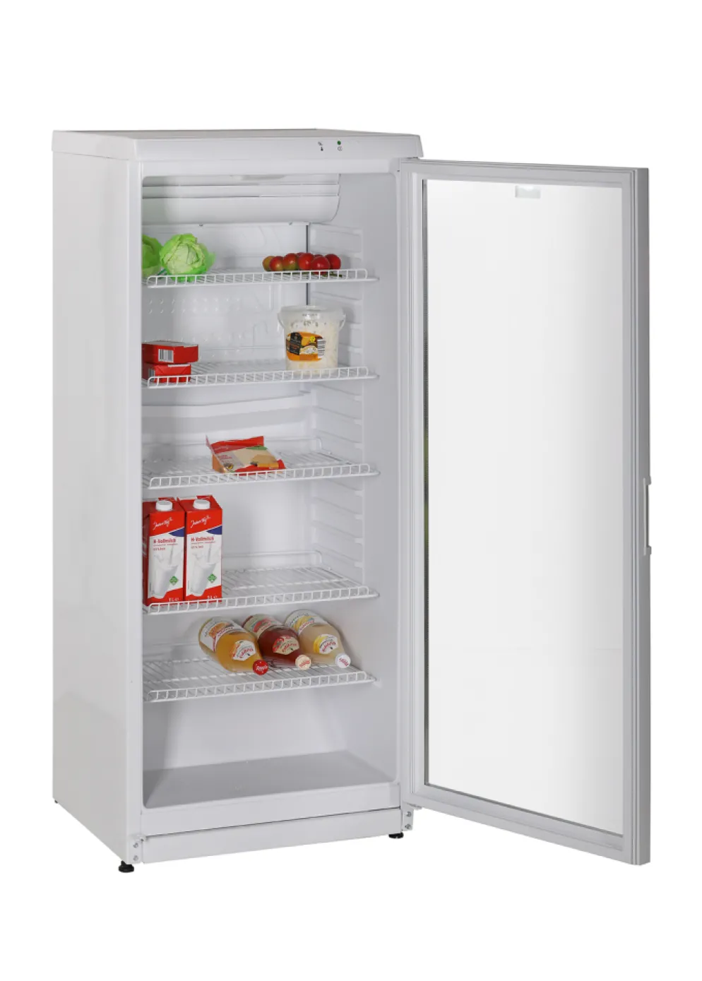 Glastürkühlschrank CD 291, 290L, 600x600x1450mm