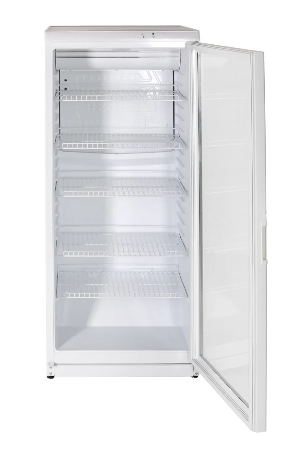 Glastürkühlschrank CD 291, 290L, 600x600x1450mm