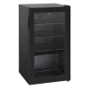 Glastürkühlschrank KBS 147 U schwarz