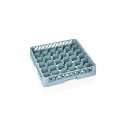 Gläserkorb 50x50cm DISH RACK 98, mit 36 Einteilungen