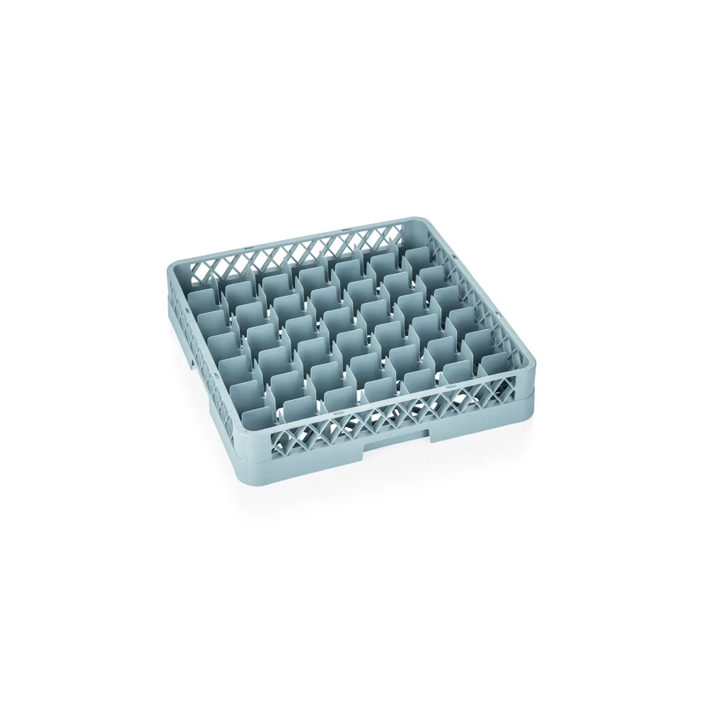 Gläserkorb 50x50cm DISH RACK 98, mit 49 Einteilungen