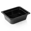GN Behälter GN 65 BLACK 1/2-100 mm, schwarz, Melamin
