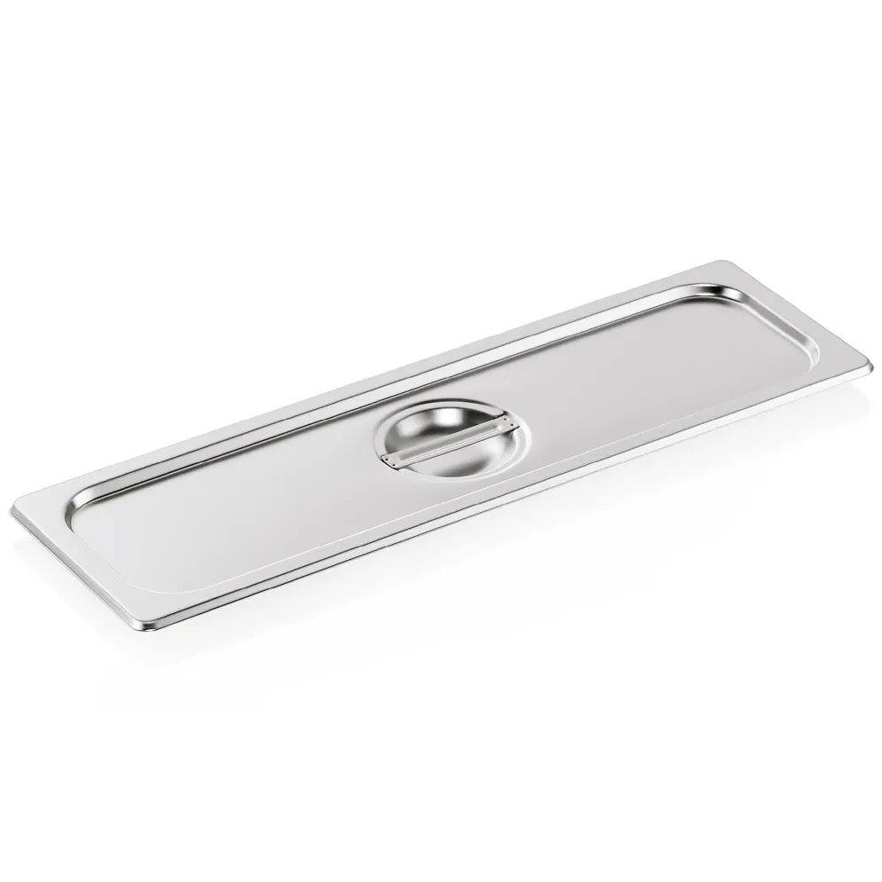 GN Deckel GN CORE 2/4, Chromnickelstahl