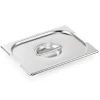 GN Deckel GN CORE 1/2, mit Griffaussparung, Chromnickelstahl