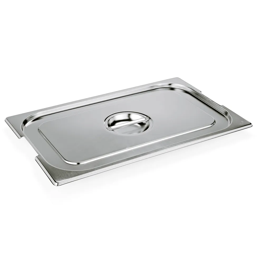 GN Deckel GN CORE 1/1, mit Griffaussparung, Chromnickelstahl