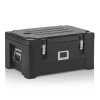 GN Thermotransportbehälter 1/1, 63 x 43 x 31 cm, schwarz, Polyethylen, Polyurethan