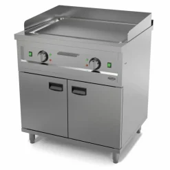 Grillplatte Chrom glatt Entry 700 Elektro, 800x700x980 mm
